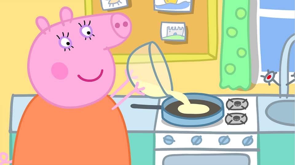 کارتون پپاپیگ - فصل اول قسمت 29 - Pancakes