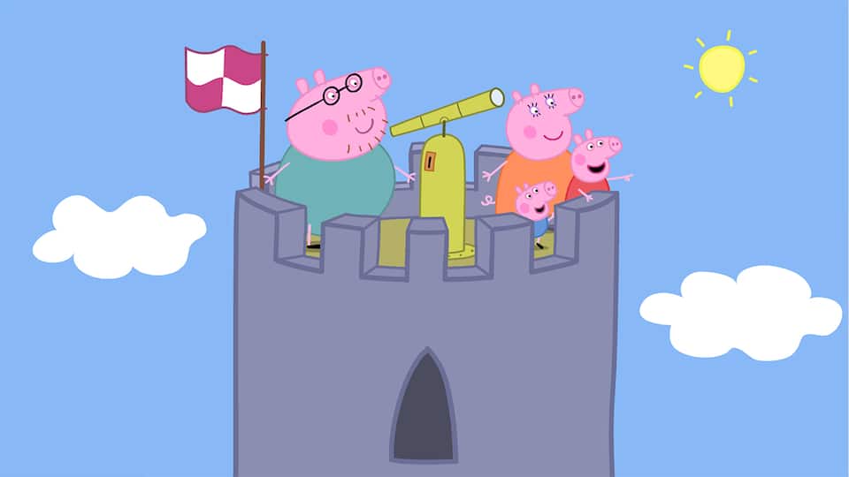 کارتون پپاپیگ - فصل اول قسمت 27 - Windy Castle
