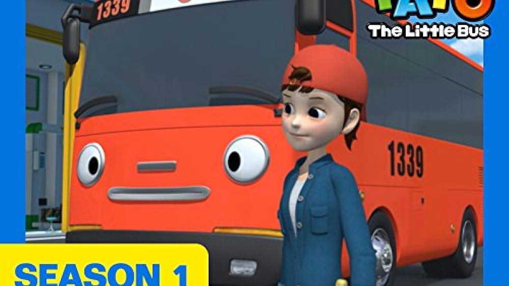 دانلود تایو اتوبوس کوچک زبان اصلی فصل اول قسمت 10 - Tayo, the Little Bus