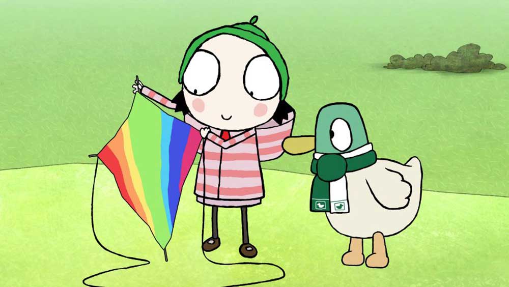 کارتون سارا و اردک زبان اصلی - فصل اول قسمت 10