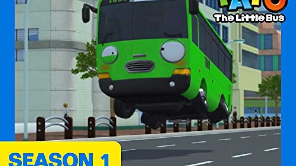 دانلود تایو اتوبوس کوچک زبان اصلی فصل اول قسمت 14 - Tayo, the Little Bus