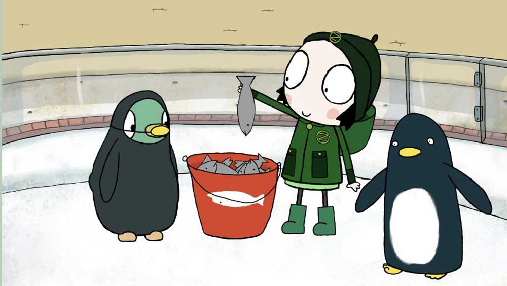 کارتون سارا و اردک زبان اصلی - فصل اول قسمت 2