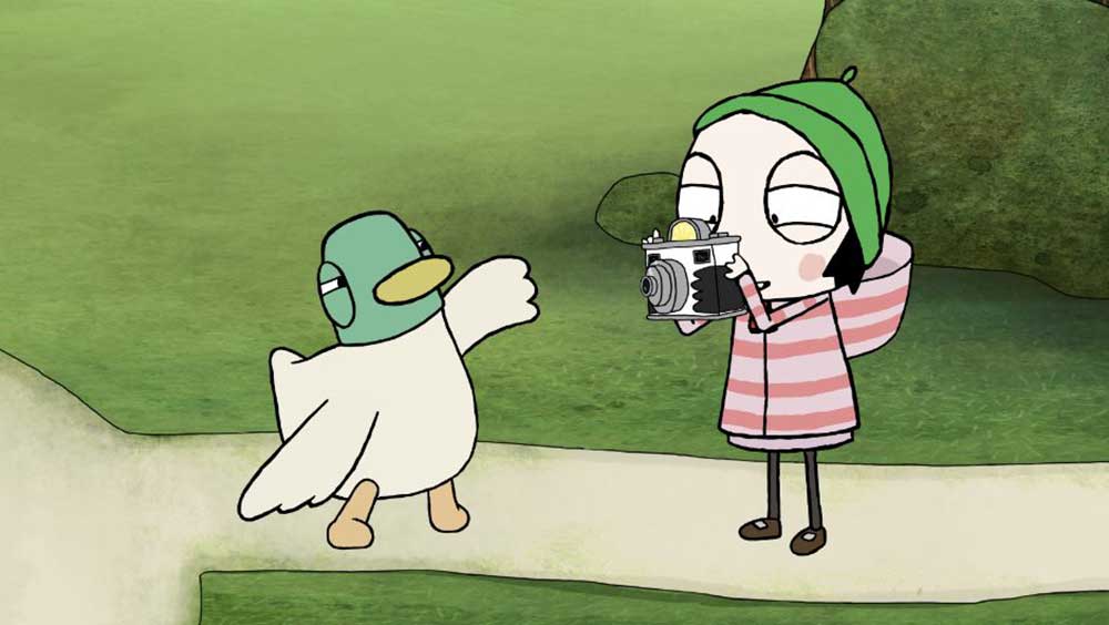 کارتون سارا و اردک زبان اصلی - فصل اول قسمت 21