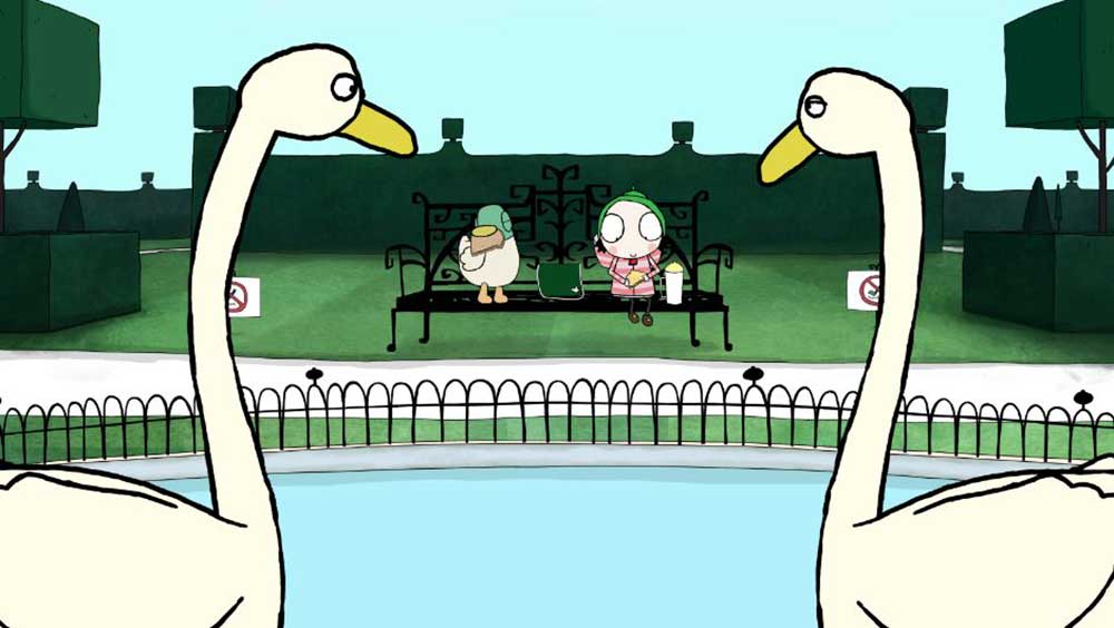 کارتون سارا و اردک زبان اصلی - فصل اول قسمت 25
