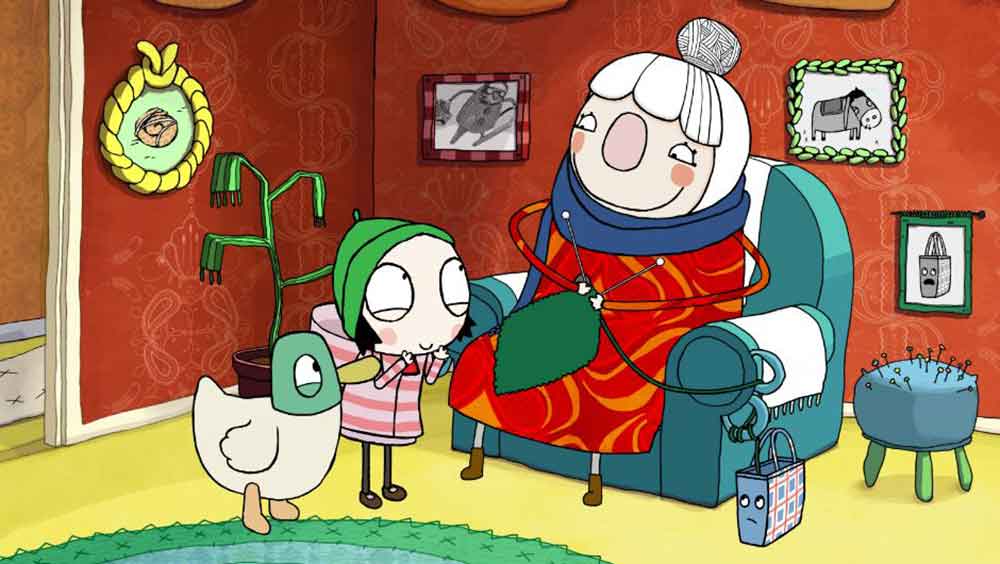 کارتون سارا و اردک زبان اصلی - فصل اول قسمت 5