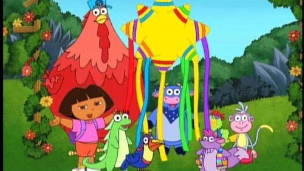 دانلود کارتون دورا زبان اصلی فصل دوم قسمت 10 - The Big Piñata
