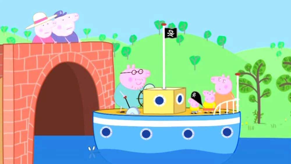 دانلود کارتون پپا پیگ زبان انگلیسی فصل دوم قسمت 46 - Captain Daddy Pig