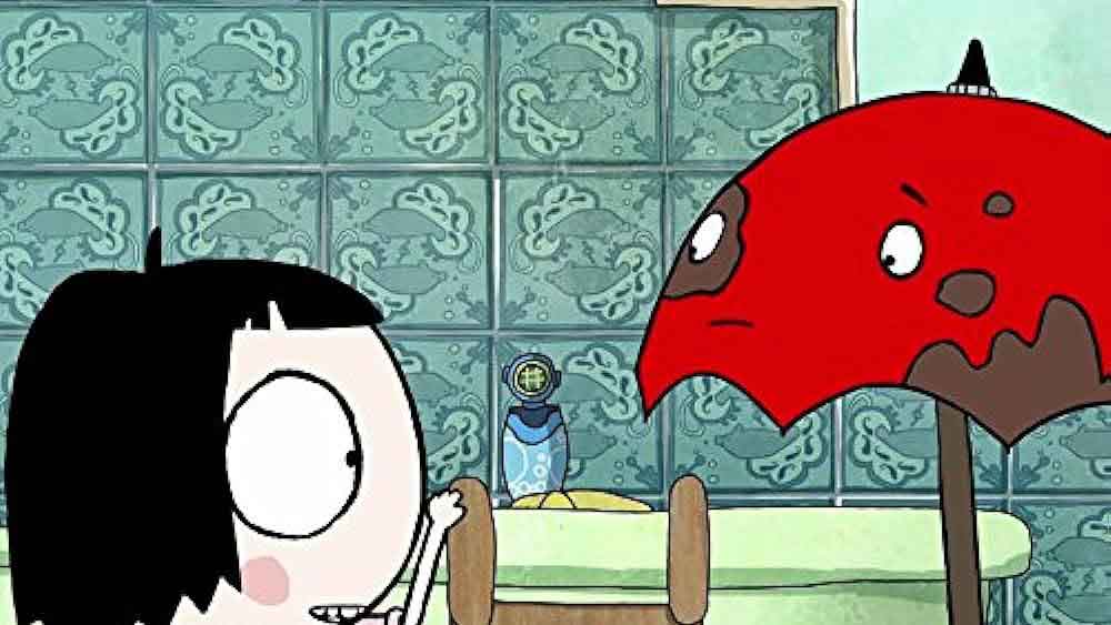 دانلود کارتون سارا و داک زبان اصلی فصل دوم قسمت 2 - Umbrella Bubbles