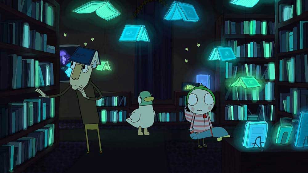 دانلود کارتون سارا و داک زبان اصلی فصل دوم قسمت 25 - Lost Librarian