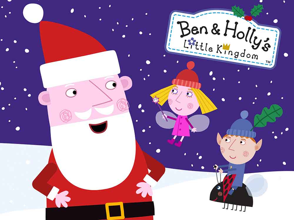 دانلود کارتون بن اند هالی زبان اصلی فصل دوم قسمت 51 - Ben & Holly's Christmas