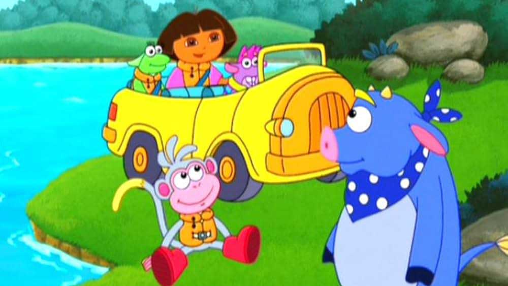 دانلود کارتون دورا زبان اصلی فصل چهارم قسمت 16 - Dora's First Trip