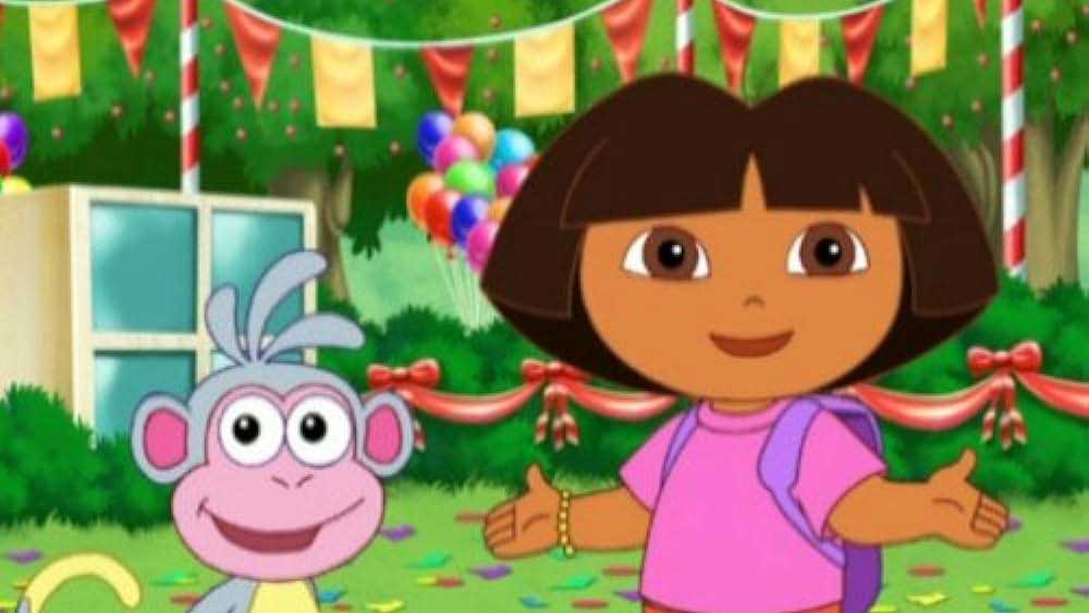 دانلود کارتون دورا زبان اصلی فصل چهارم قسمت 19 - Dora's World Adventure!