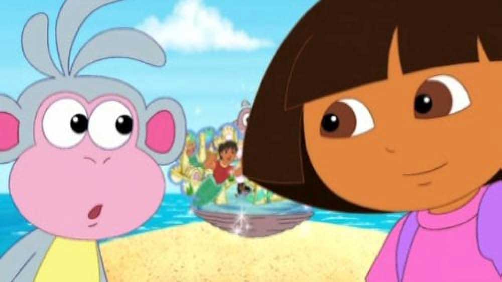 دانلود کارتون دورا زبان اصلی فصل چهارم قسمت 23 - Dora Saves the Mermaids!