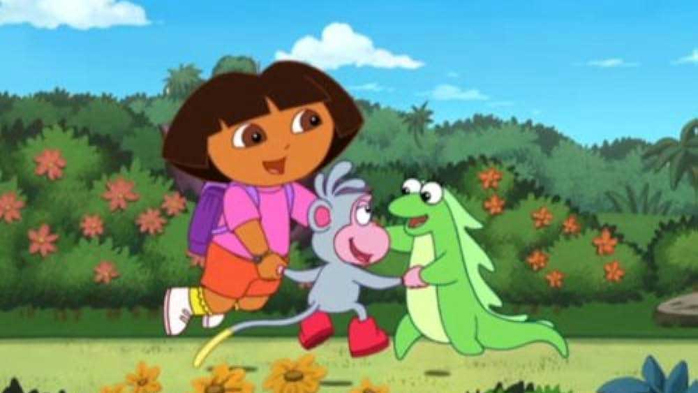 دانلود کارتون دورا زبان اصلی فصل چهارم قسمت 4 - Big Sister Dora
