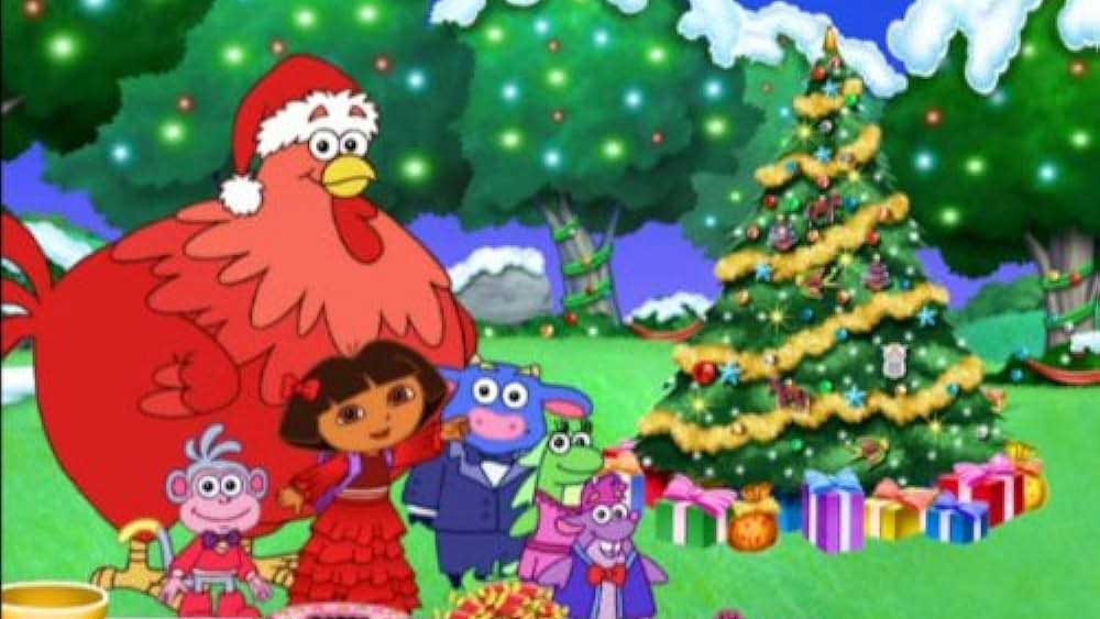 دانلود کارتون دورا زبان اصلی فصل پنجم قسمت 15 - Dora's Christmas Carol Adventure Part One