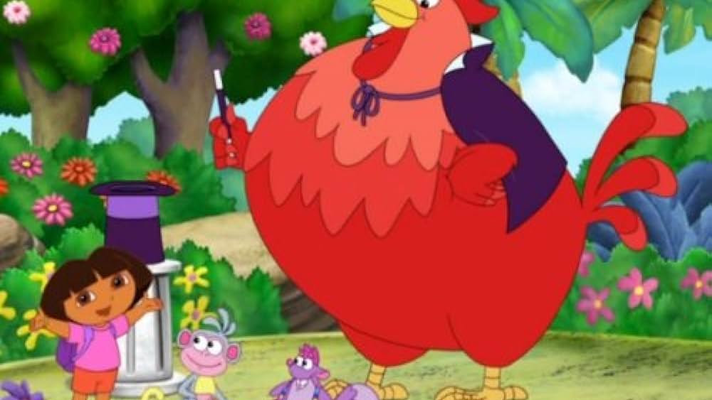 دانلود کارتون دورا زبان اصلی فصل ششم قسمت 14 - The Big Red Chicken's Magic Wand