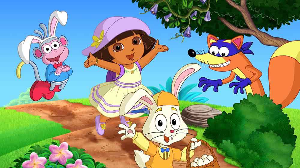 دانلود کارتون دورا زبان اصلی فصل هفتم قسمت 1 - Dora's Easter Adventure