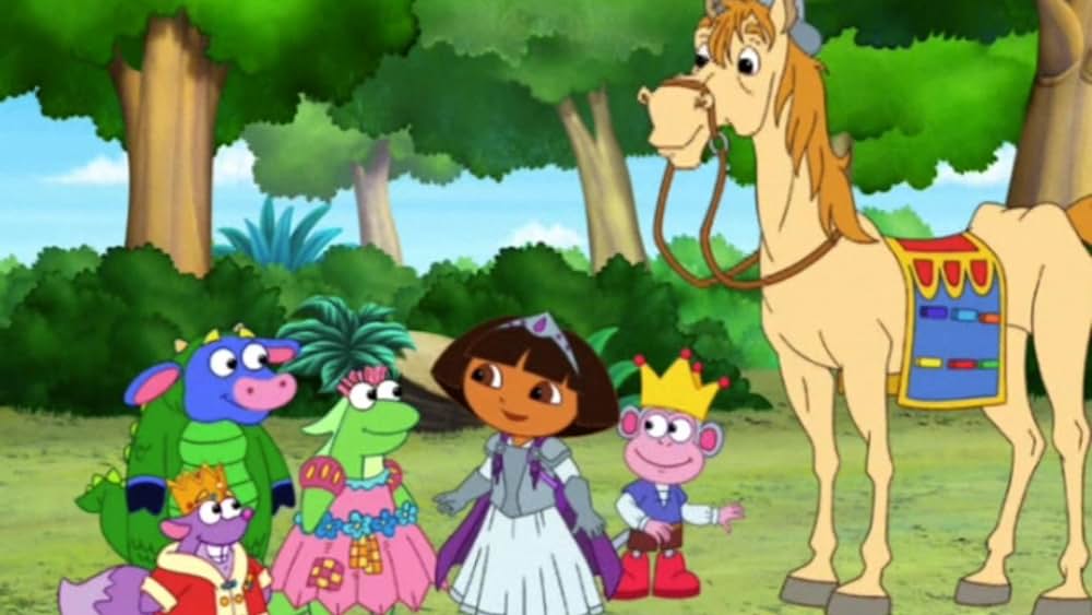 دانلود کارتون دورا زبان اصلی فصل هفتم قسمت 11 - Dora's Royal Rescue