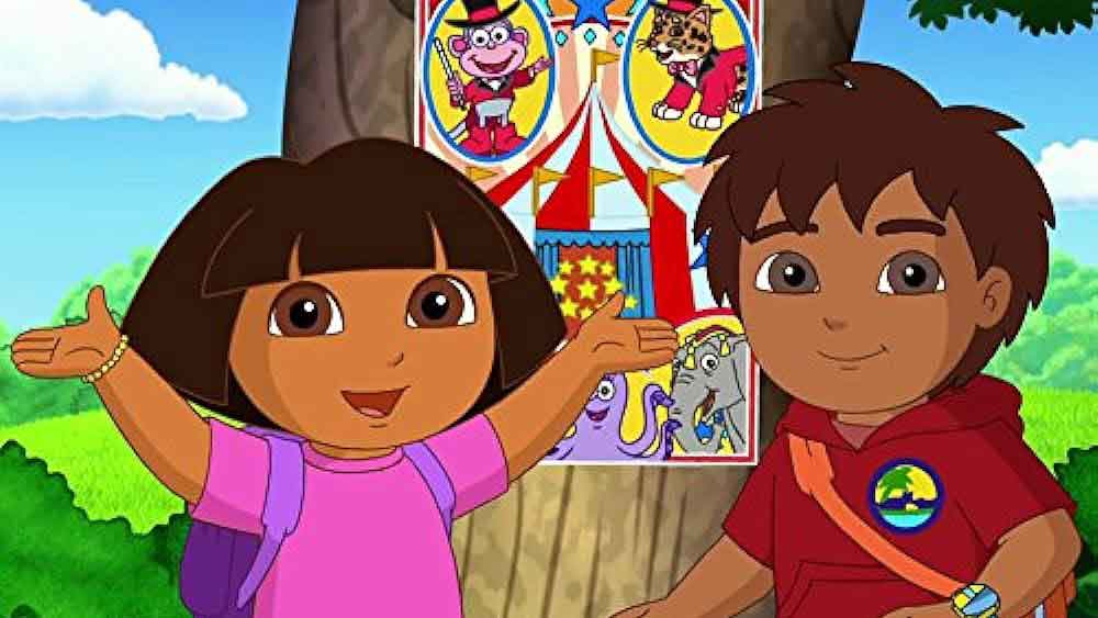 دانلود کارتون دورا زبان اصلی فصل هفتم قسمت 8 - Dora and Diego's Amazing Animal Circus Adventure