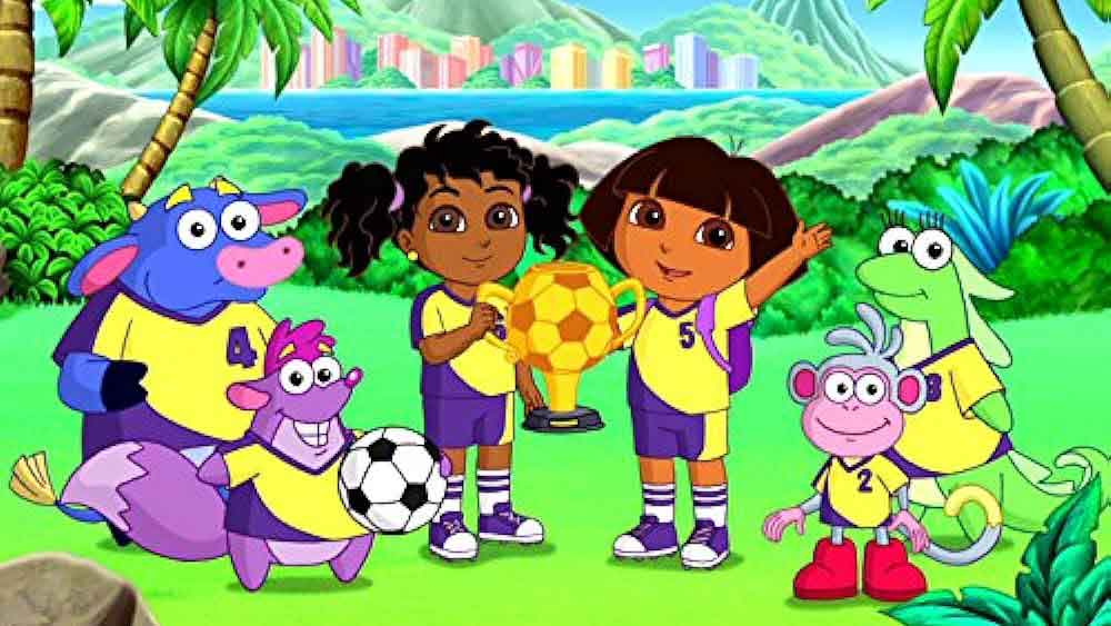 دانلود کارتون دورا زبان اصلی فصل هشتم قسمت 14 - Dora's Super Soccer Showdown