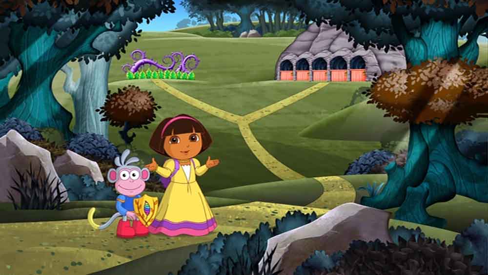 دانلود کارتون دورا زبان اصلی فصل هشتم قسمت 15 - Dora Saves Fairytale Land