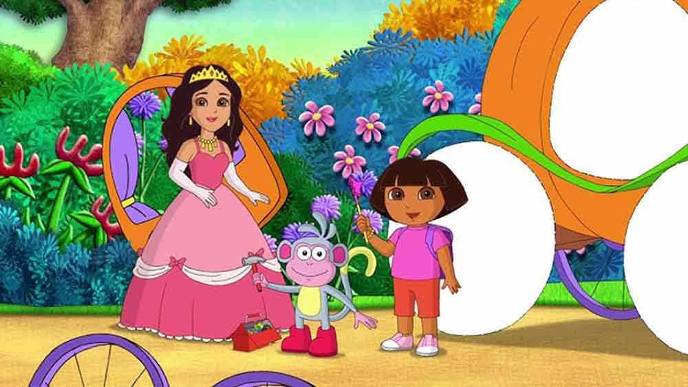 دانلود کارتون دورا زبان اصلی فصل هشتم قسمت 17 - Dora's Fairy Godmother Rescue