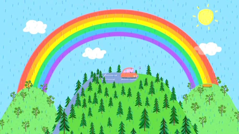 دانلود کارتون پپا پیگ زبان اصلی فصل سوم قسمت 2 - The Rainbow