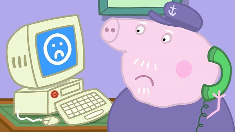 دانلود کارتون پپا پیگ زبان اصلی فصل سوم قسمت 31 - Grandpa Pig's Computer