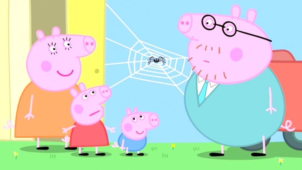دانلود کارتون پپا پیگ زبان انگلیسی فصل چهارم قسمت 22 - Spider Web