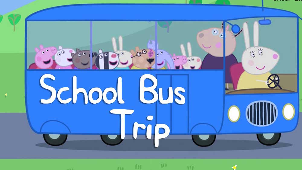 دانلود کارتون پپا پیگ زبان اصلی فصل سفر اتوبوس مدرسه پپا پیگ - Peppa Pig: School Bus Trip