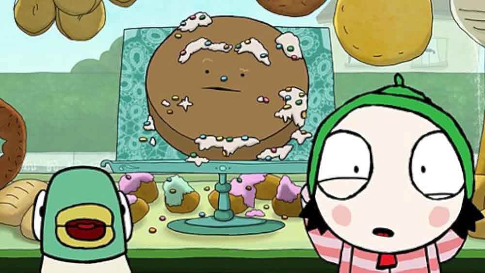 دانلود کارتون سارا و داک زبان انگلیسی فصل سوم قسمت 17 - Cake Decorate