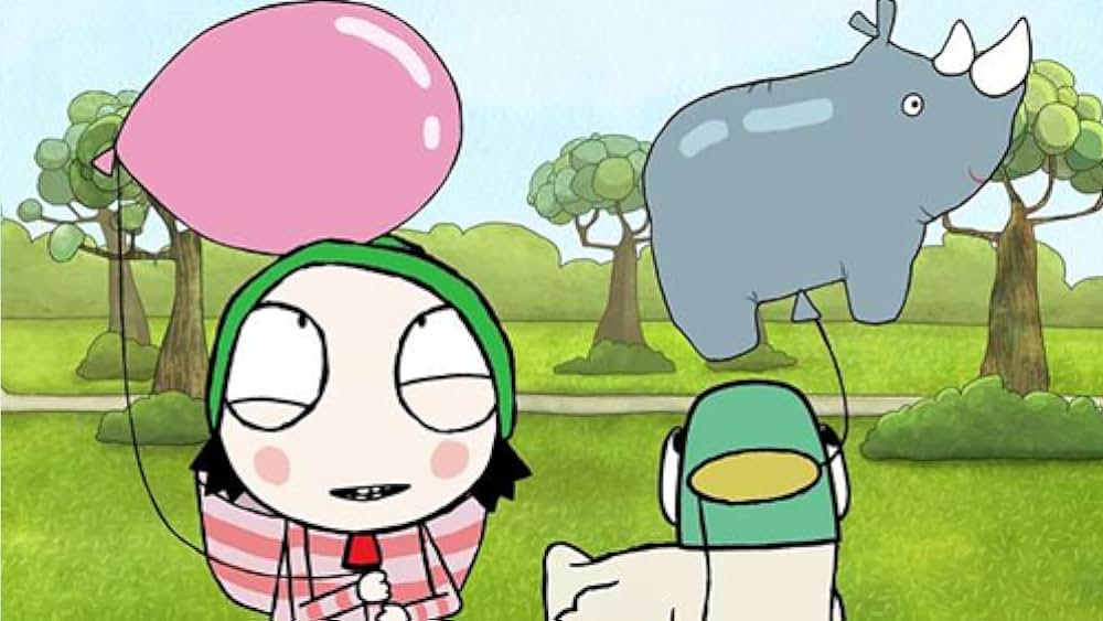 دانلود کارتون سارا و داک زبان انگلیسی فصل سوم قسمت 18 - Balloon Barnacles