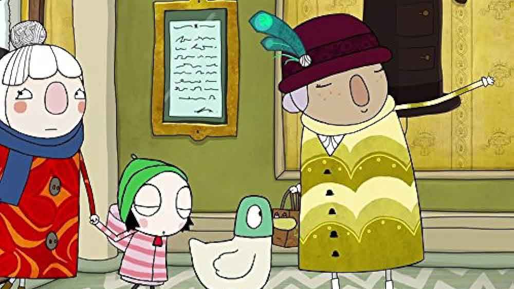 دانلود کارتون سارا و داک زبان انگلیسی فصل سوم قسمت 2 - Hat Fuss