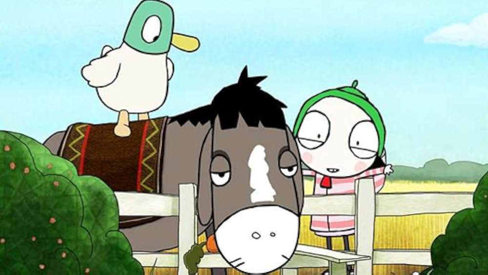 دانلود کارتون سارا و داک زبان انگلیسی فصل سوم قسمت 25 - Donkey Jump