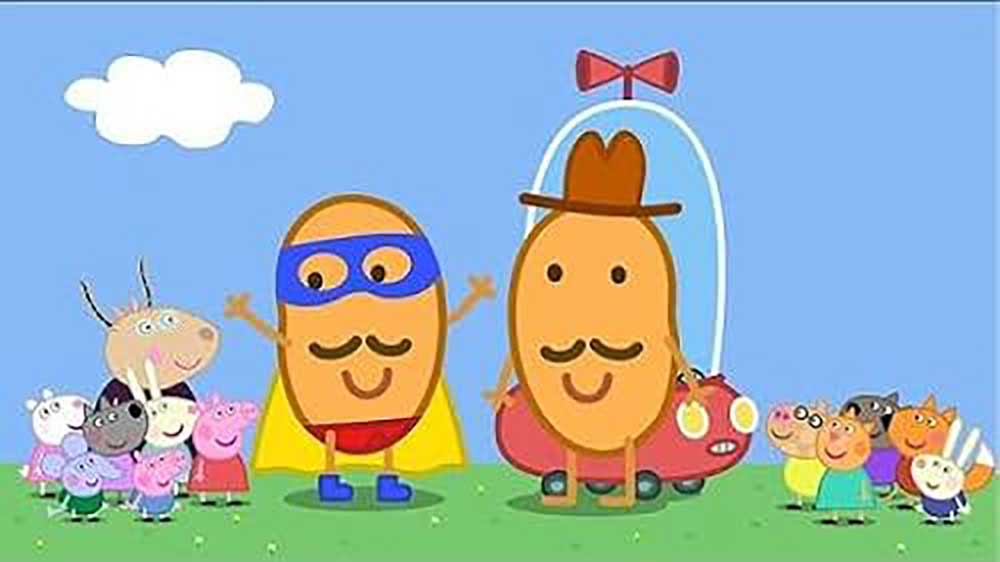 دانلود کارتون پپا پیگ زبان اصلی فصل پنجم قسمت 40 - Super Potato