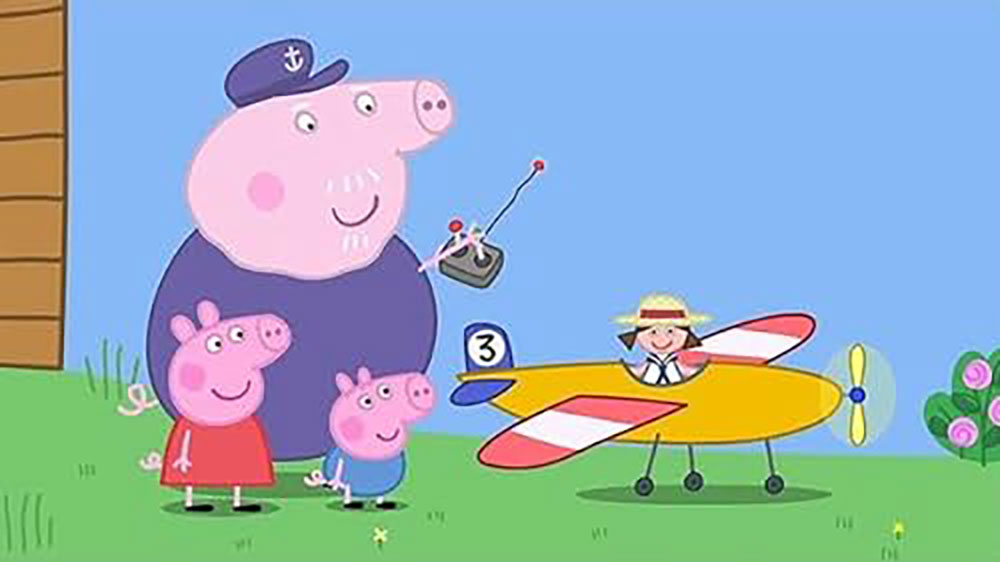دانلود کارتون پپا پیگ زبان اصلی فصل پنجم قسمت 46 - Grandpa's Toy Plane