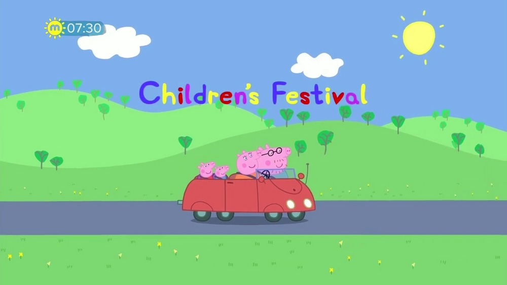 دانلود کارتون پپا پیگ زبان انگلیسی فصل ششم قسمت 14 - Children's Festival