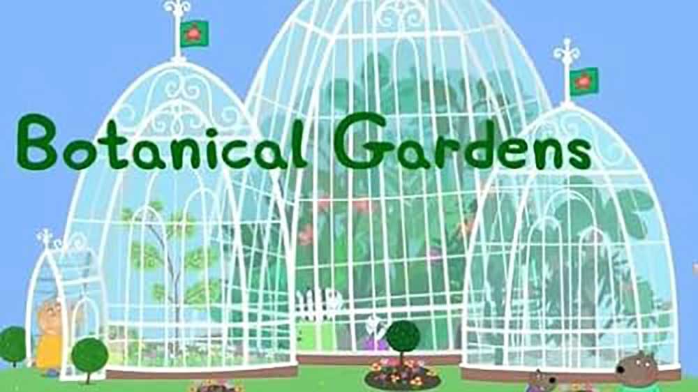 دانلود کارتون پپا پیگ زبان انگلیسی فصل ششم قسمت 30 - The Botanical Gardens