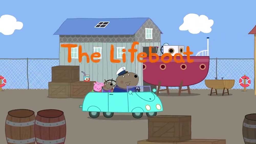 دانلود کارتون پپا پیگ زبان اصلی فصل هفتم قسمت 16 - The Life Boat