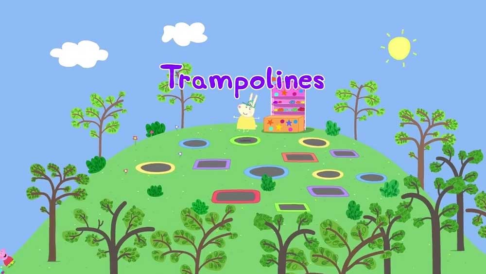 دانلود کارتون پپا پیگ زبان اصلی فصل هفتم قسمت 20 - Trampolines