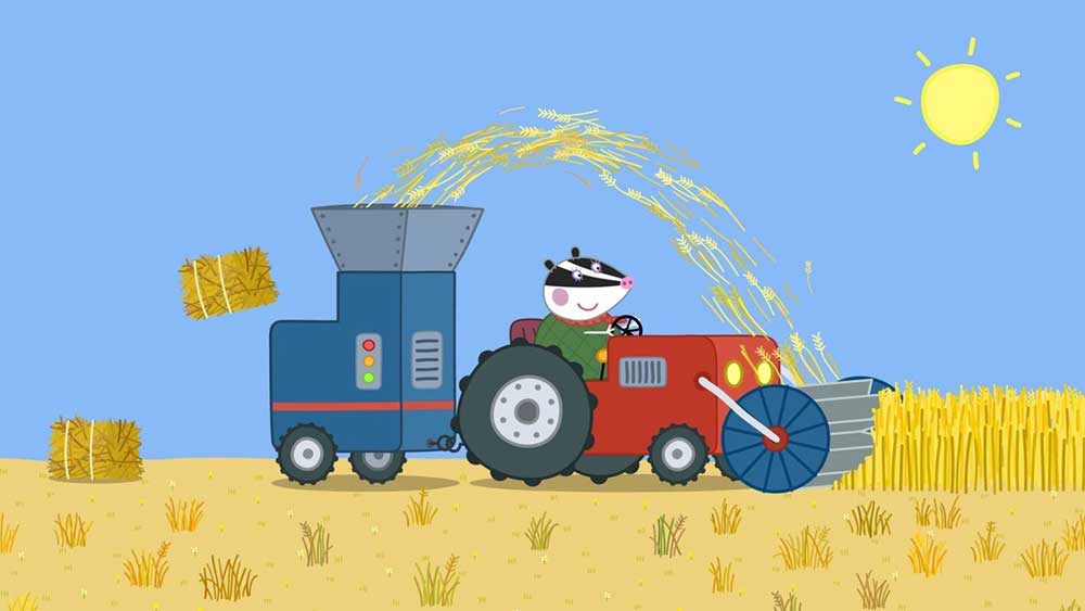 دانلود کارتون پپا پیگ زبان اصلی فصل هفتم قسمت 25 - Tractor