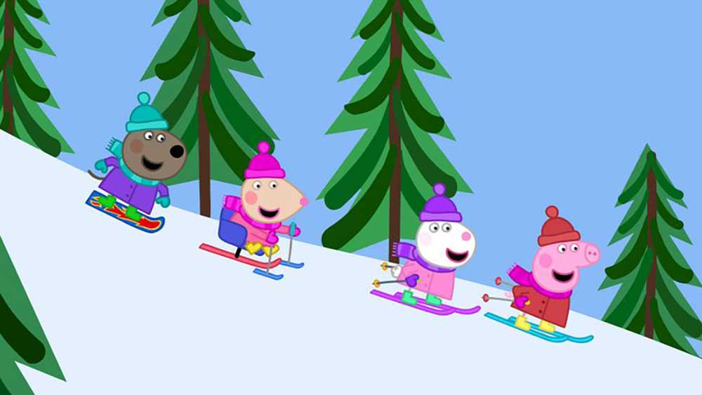 دانلود کارتون پپا پیگ زبان اصلی فصل هفتم قسمت 27 - Winter Games