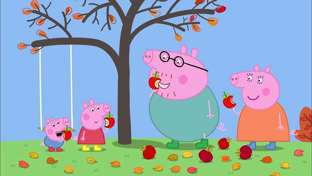 دانلود کارتون پپا پیگ زبان اصلی فصل هفتم قسمت 38 - The Apple Tree