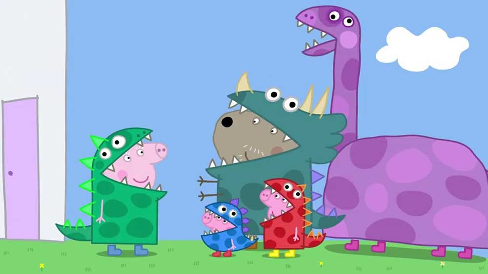دانلود کارتون پپا پیگ زبان اصلی فصل هفتم قسمت 47 - Dinosaur Party