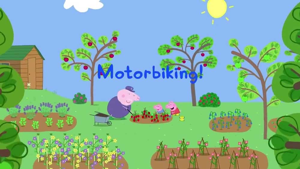 دانلود کارتون پپا پیگ زبان اصلی فصل هفتم قسمت 7 - Motorbiking