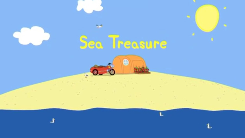 دانلود کارتون پپا پیگ زبان اصلی فصل هفتم قسمت 7 - Sea Treasure
