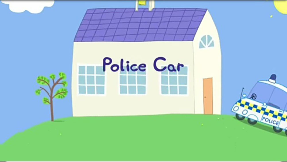 دانلود کارتون پپا پیگ زبان اصلی فصل هفتم قسمت 9 - Police Car